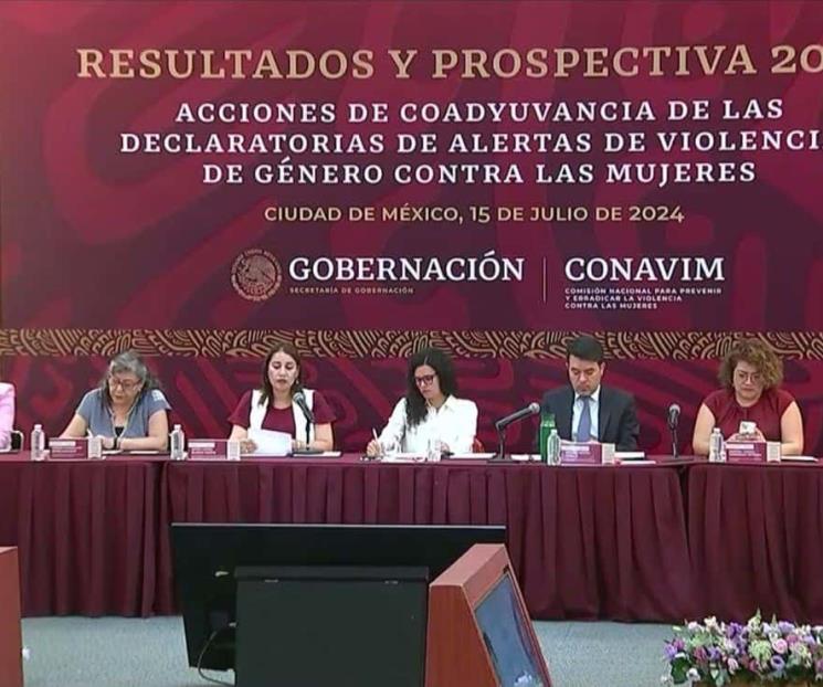 Reconoce Segob persistencia de feminicidios