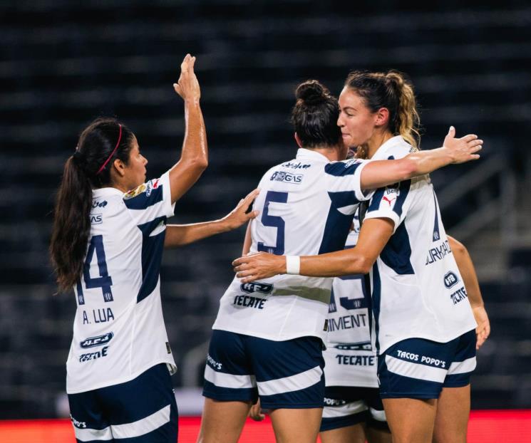 Golean Rayadas al Atlas y siguen invictas