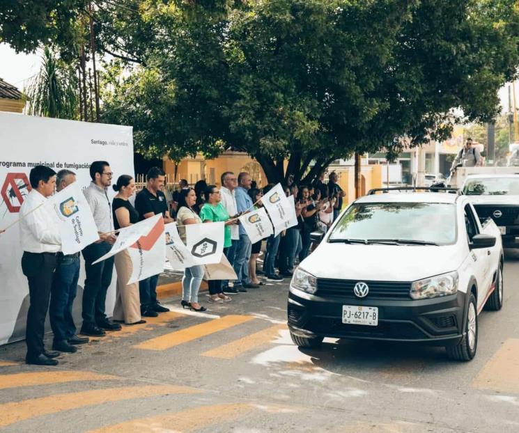 Emprenden en Santiago brigadas de fumigación