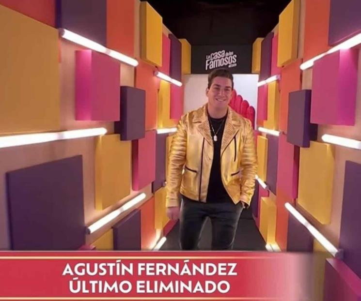 Agustín Fernández, último eliminado de la Casa de los Famosos México