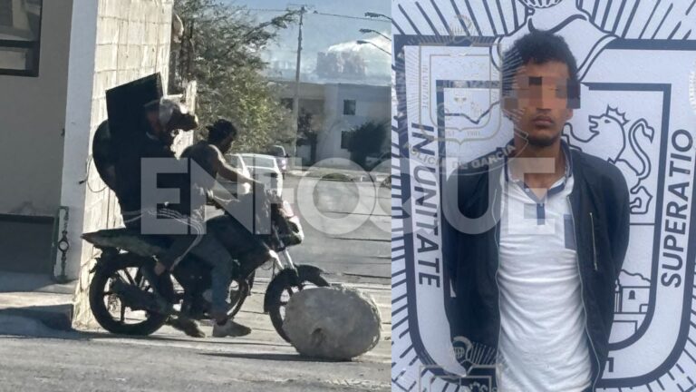 Detienen a hombre con droga en García; se relaciona con robos