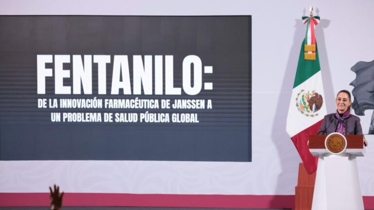 Sheinbaum lanza campaña contra el consumo de fentanilo