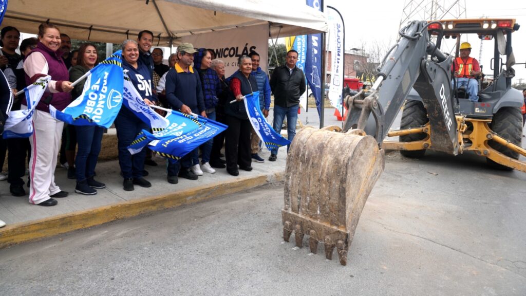 Inicia San Nicolás rehabilitación de Av. Tlachicuerias