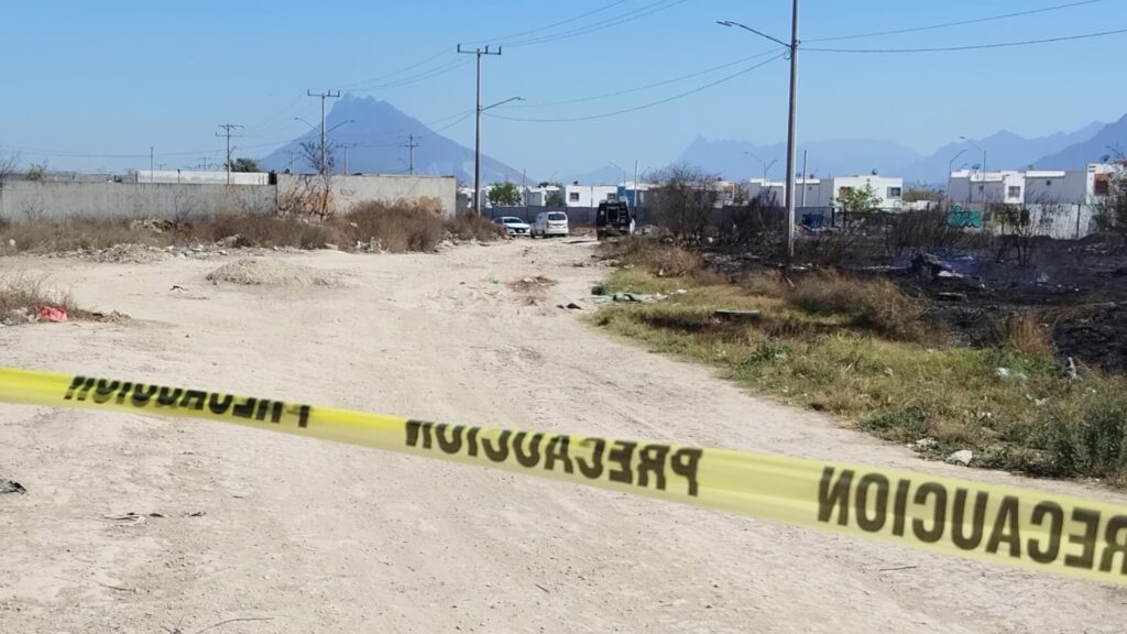 Hallan cuerpos calcinados en cementerio clandestino en García