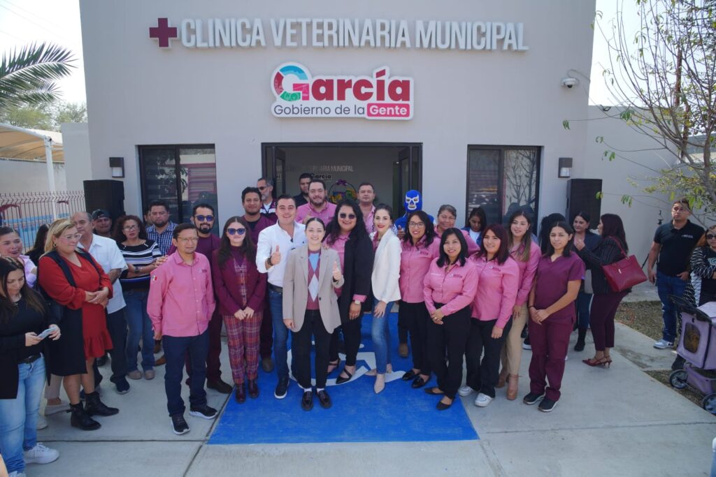 inaugura García la primera Clínica Veterinaria Municipal