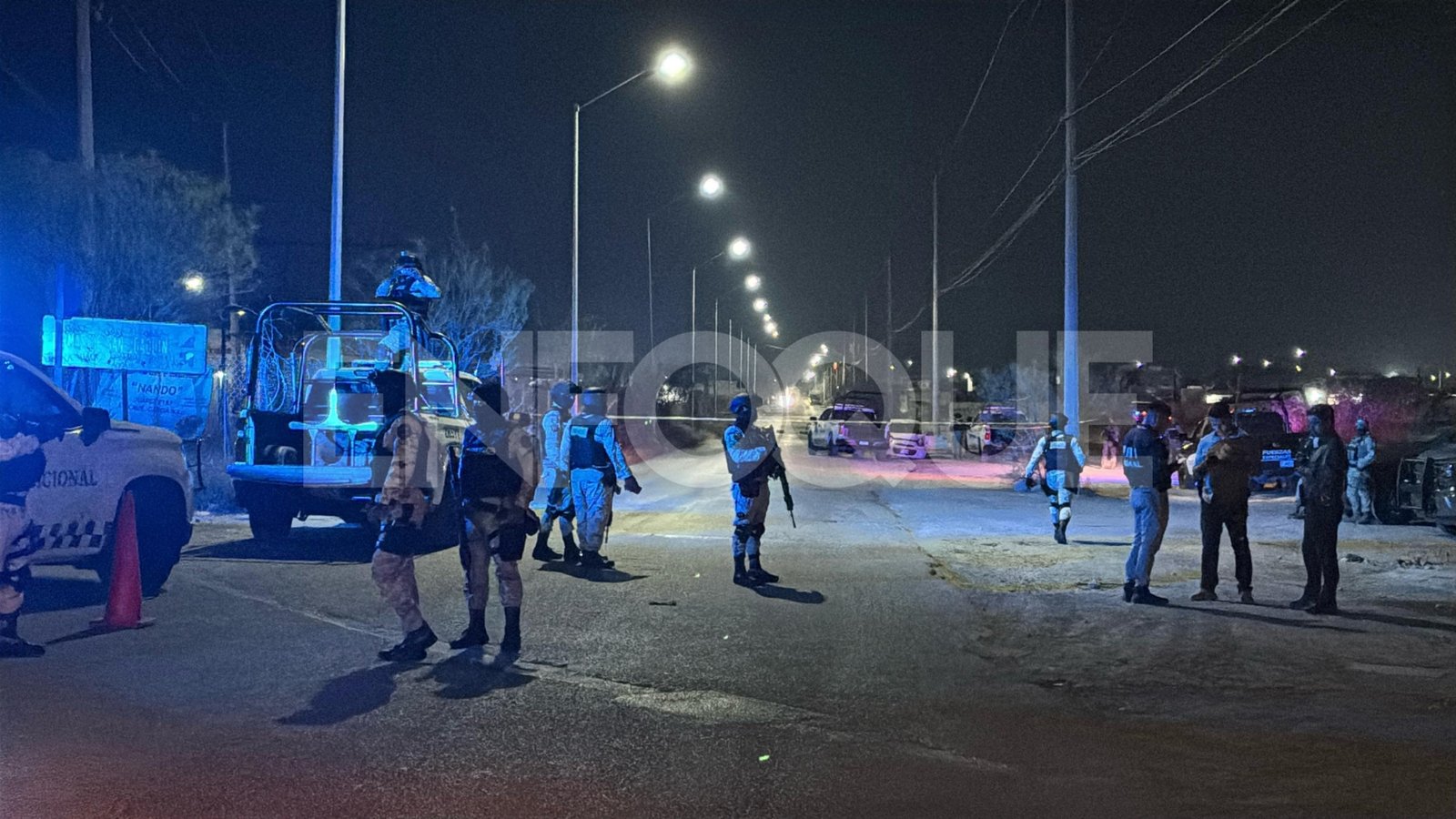 Ataque a la Guardia Nacional en García deja dos heridos y un presunto abatido