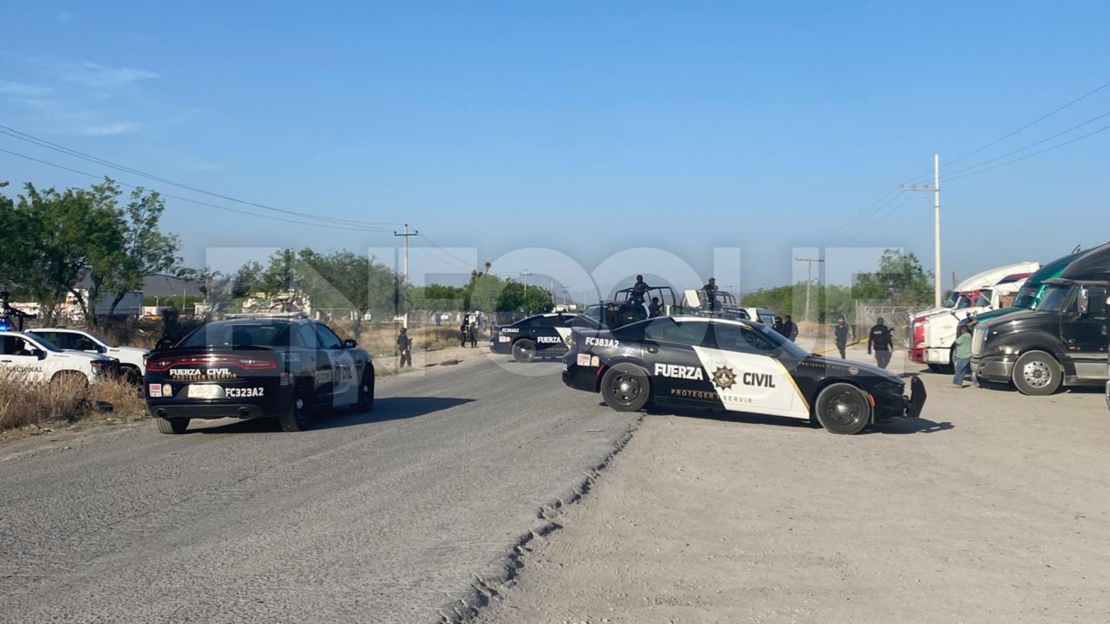 Un delincuente abatido y una oficial lesionada en enfrentamiento en Salinas Victoria