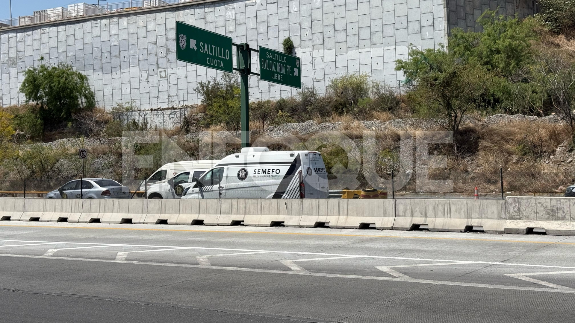 Muere atropellado en la Autopista Monterrey – Saltillo en Monterrey