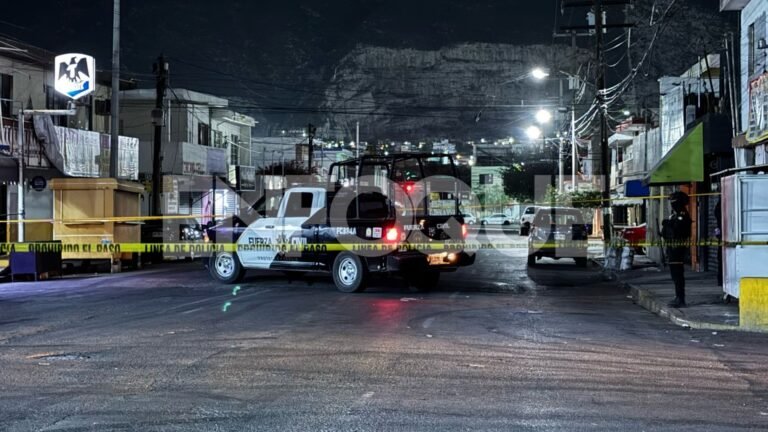 Atacan a balazos a un hombre en Monterrey; es reportado grave
