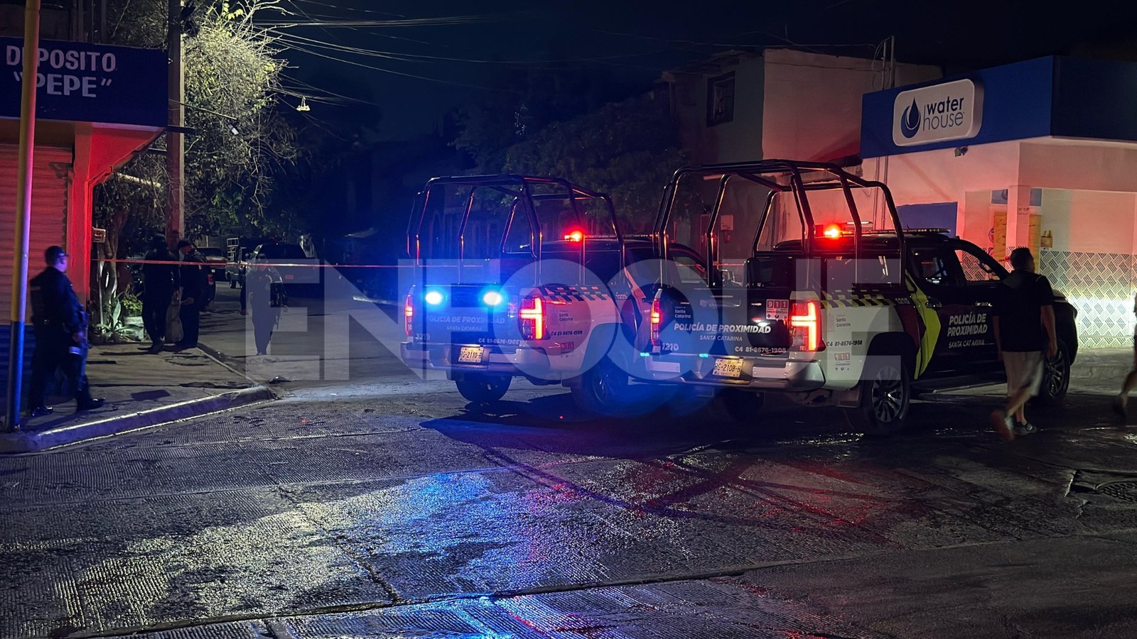 Asesinan a balazos a un hombre en  Santa Catarina