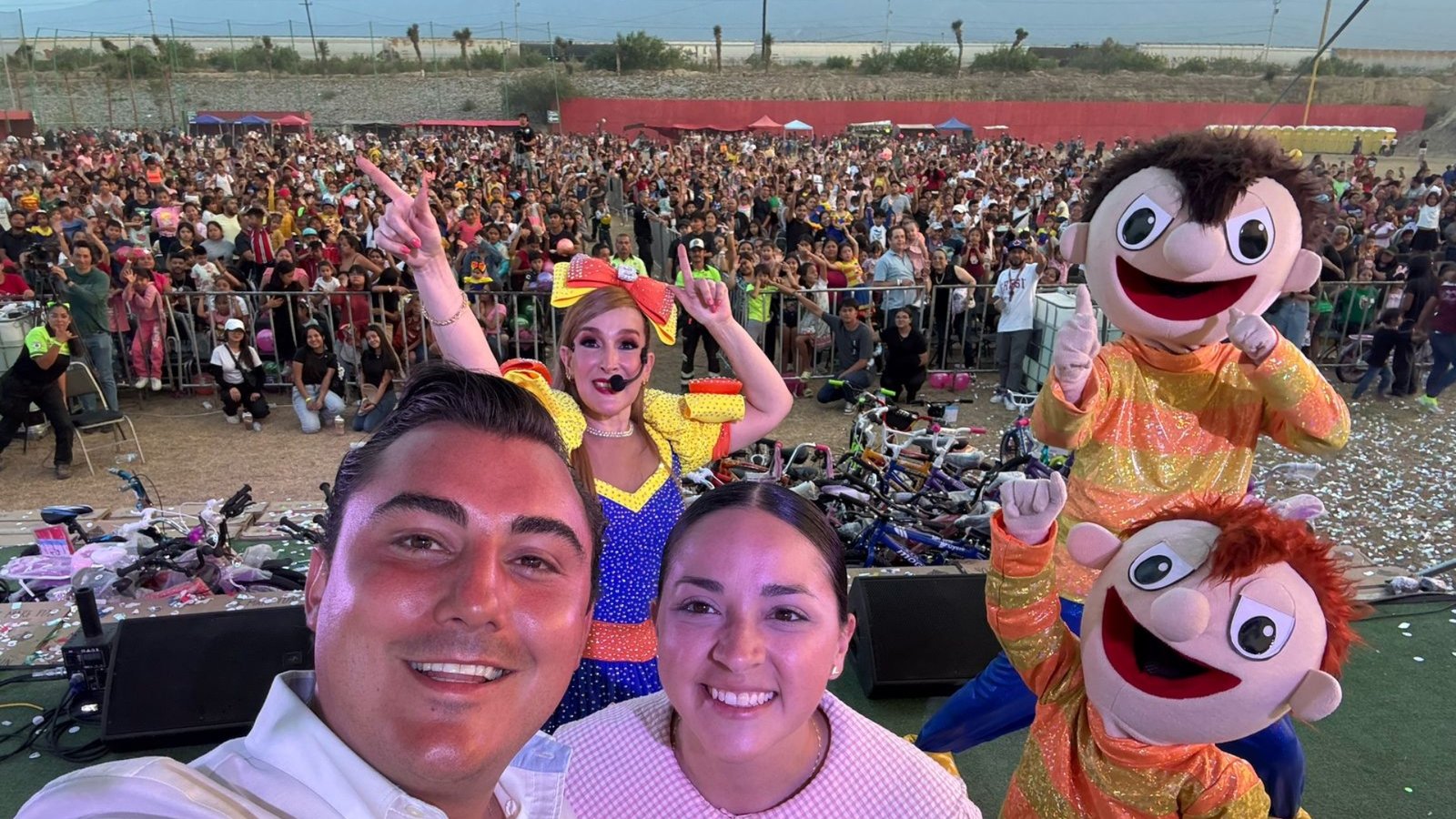 14 Mil personas en ‘Festival de la Chiquillada 2025’ en García
