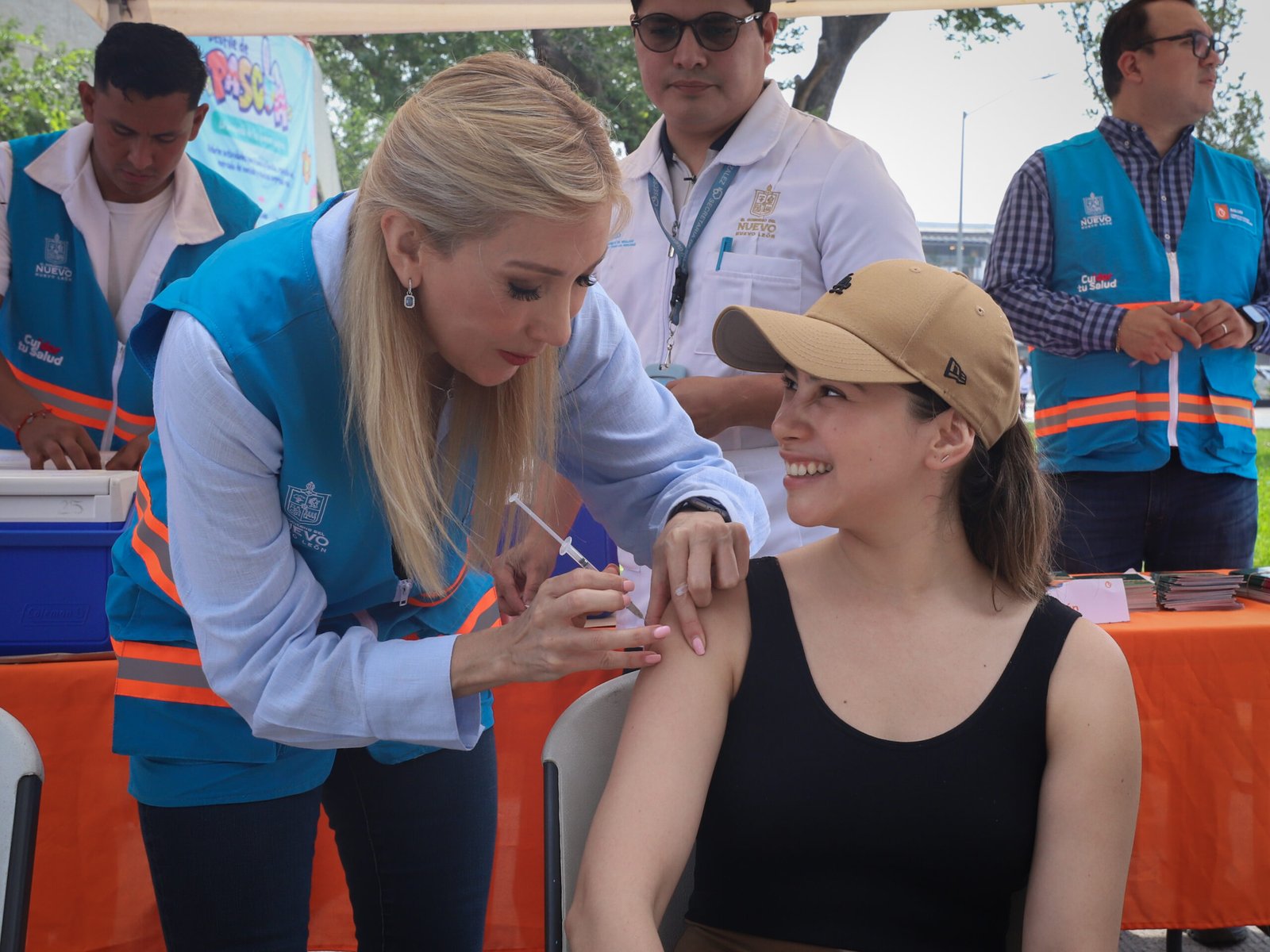 NL Supera Meta de Vacunación en Semana Nacional de Salud