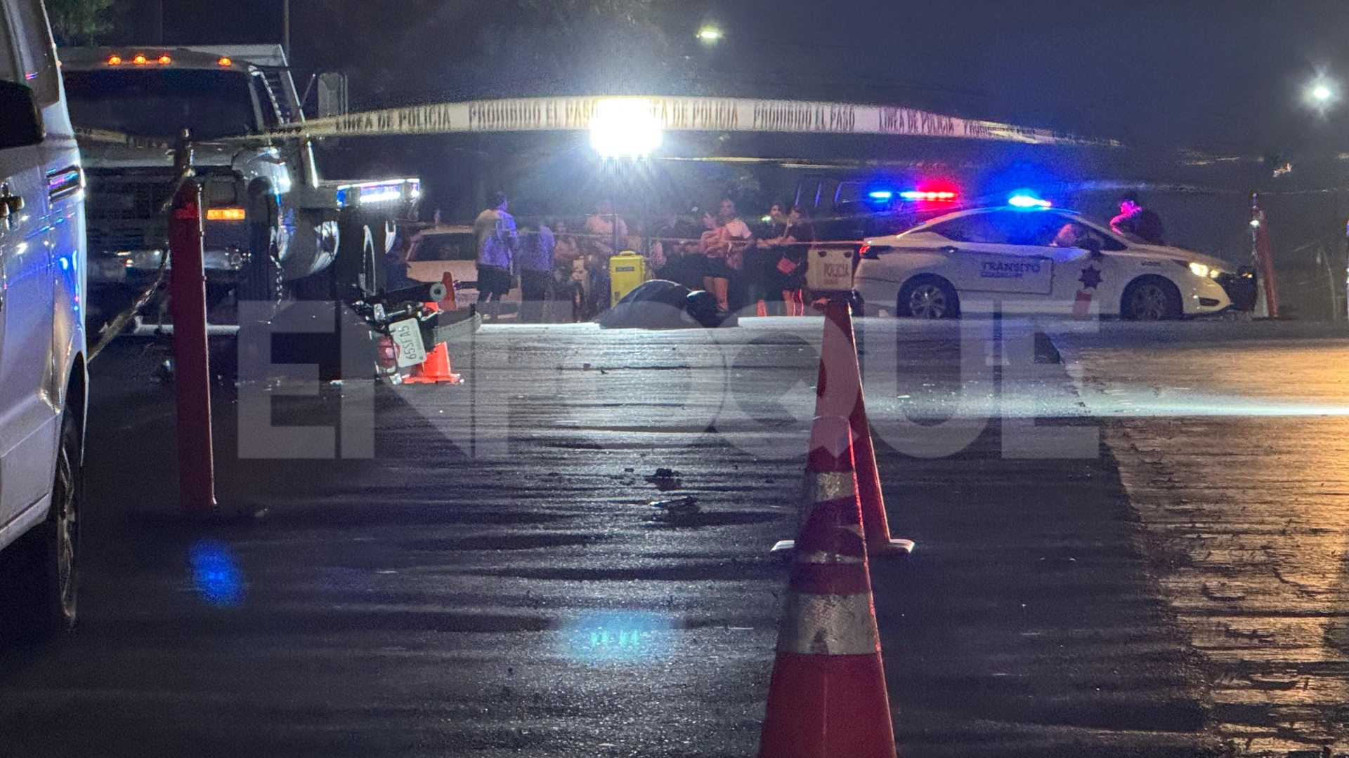 Muere motociclista tras ser arrollado en Guadalupe