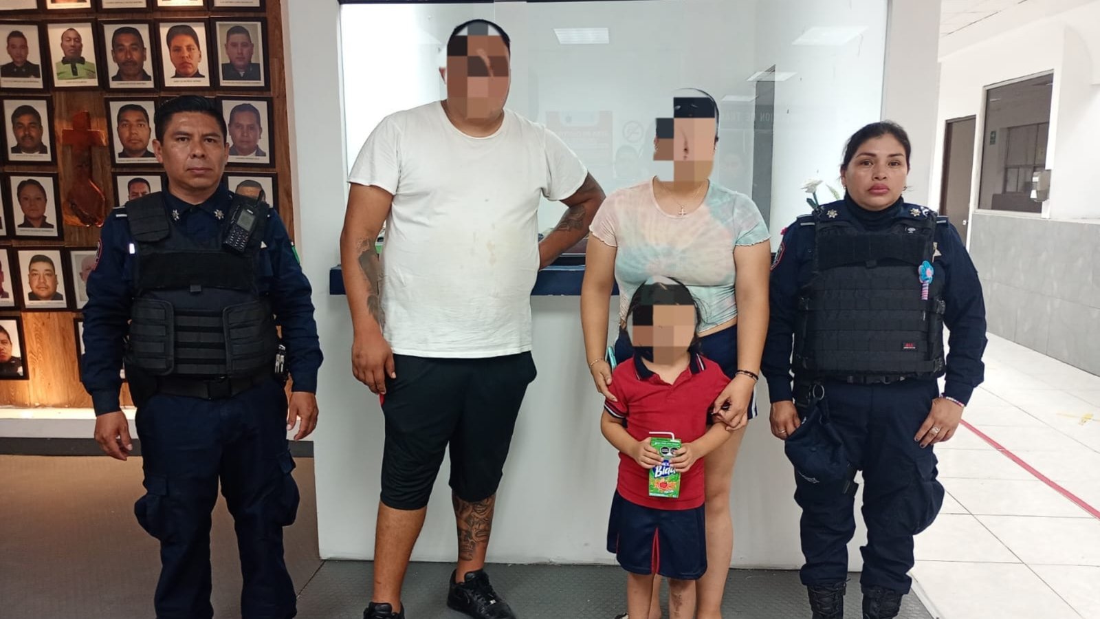 Rescata policía de Guadalupe a niña de 4 años extraviada