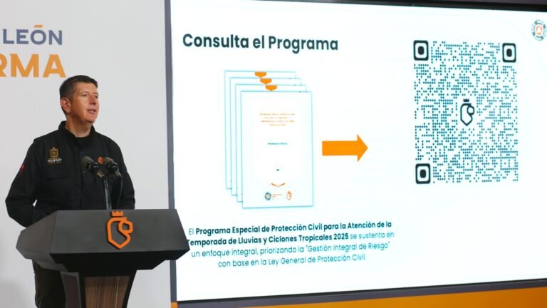 Presenta PCNL plan ante Temporada de Lluvias y Ciclones 2025