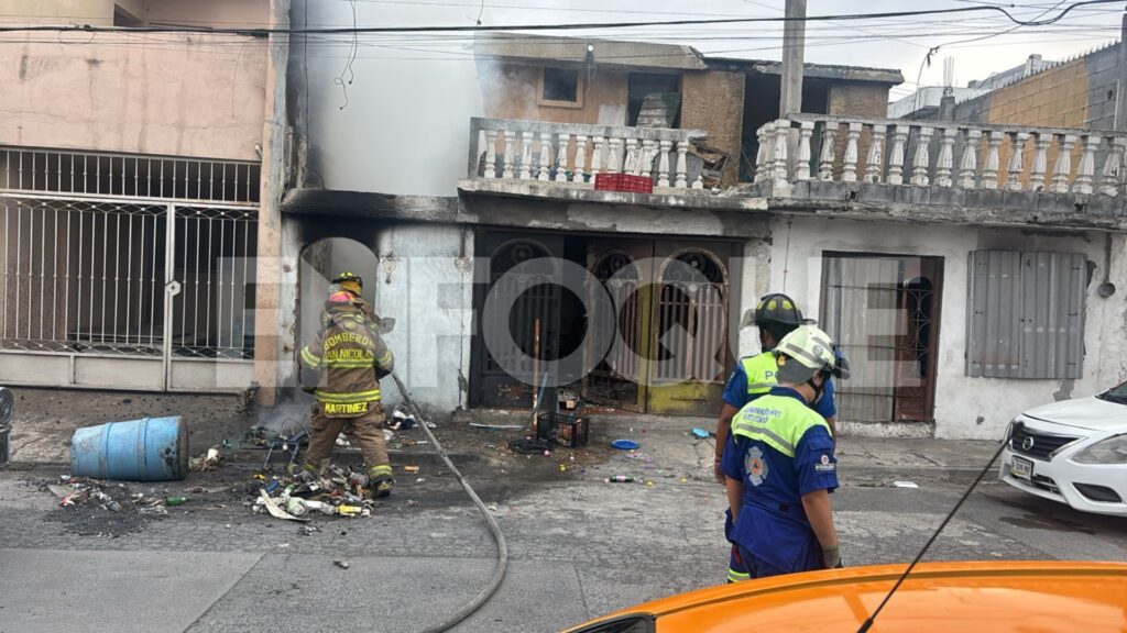 Dos hermanos se salvan de morir tras Incendio en San Nicolás