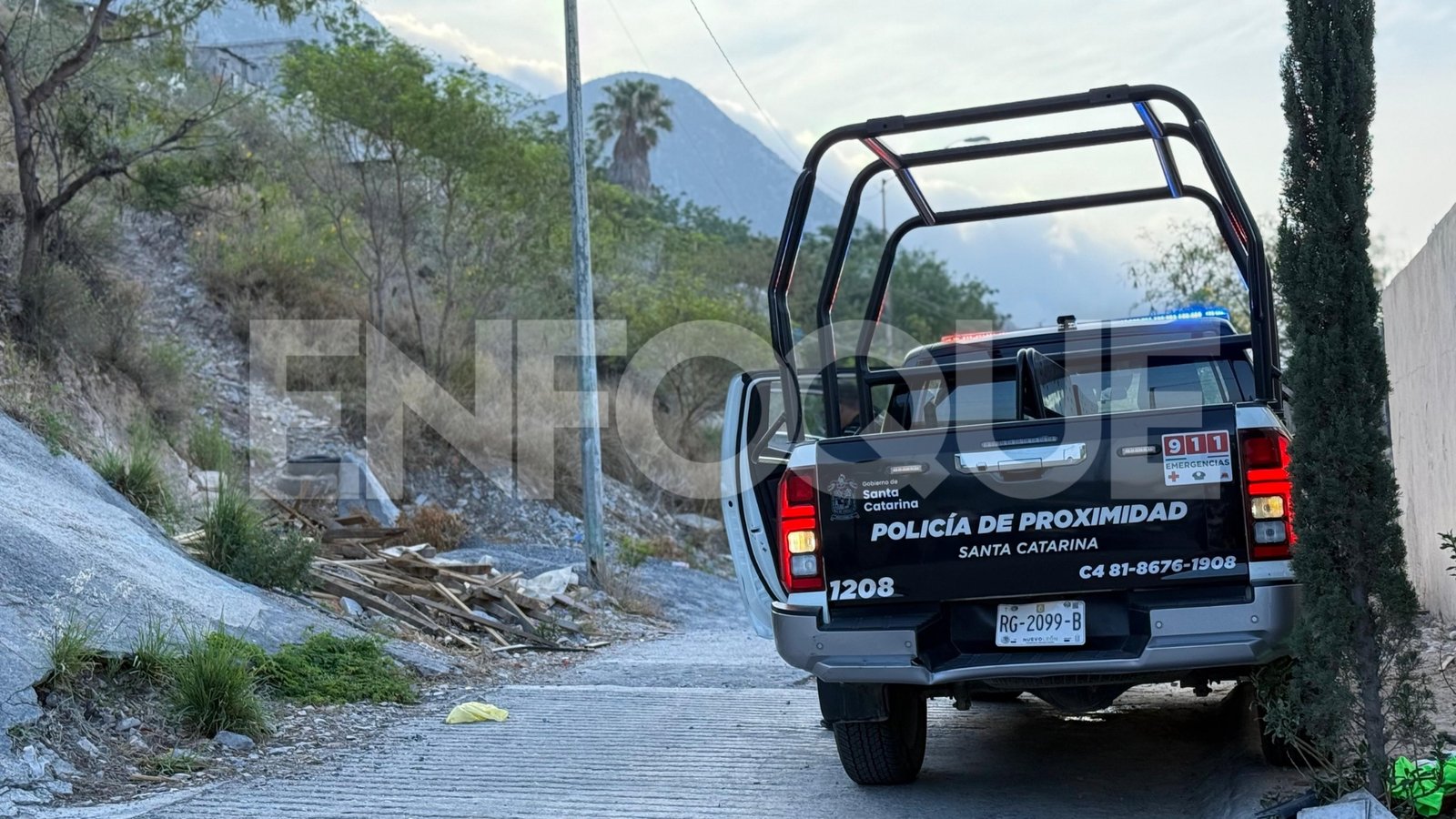 Investigan muerte de un hombre en Santa Catarina