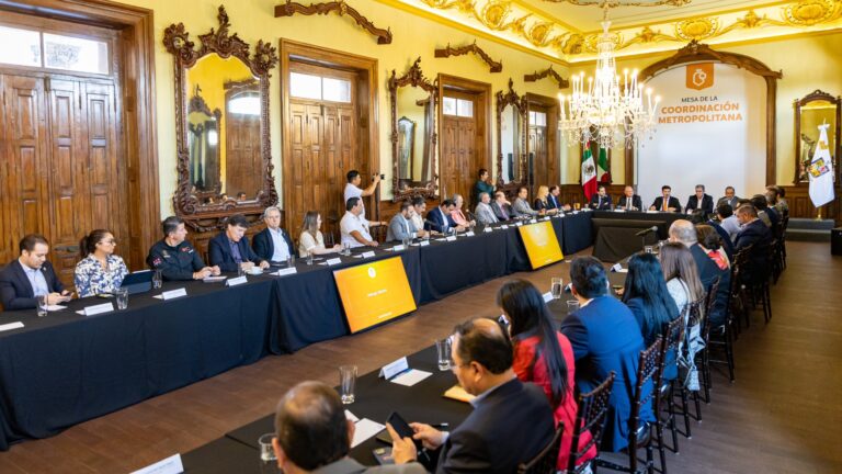 Asume Mijes presidencia de la Mesa de Coordinación Metropolitana