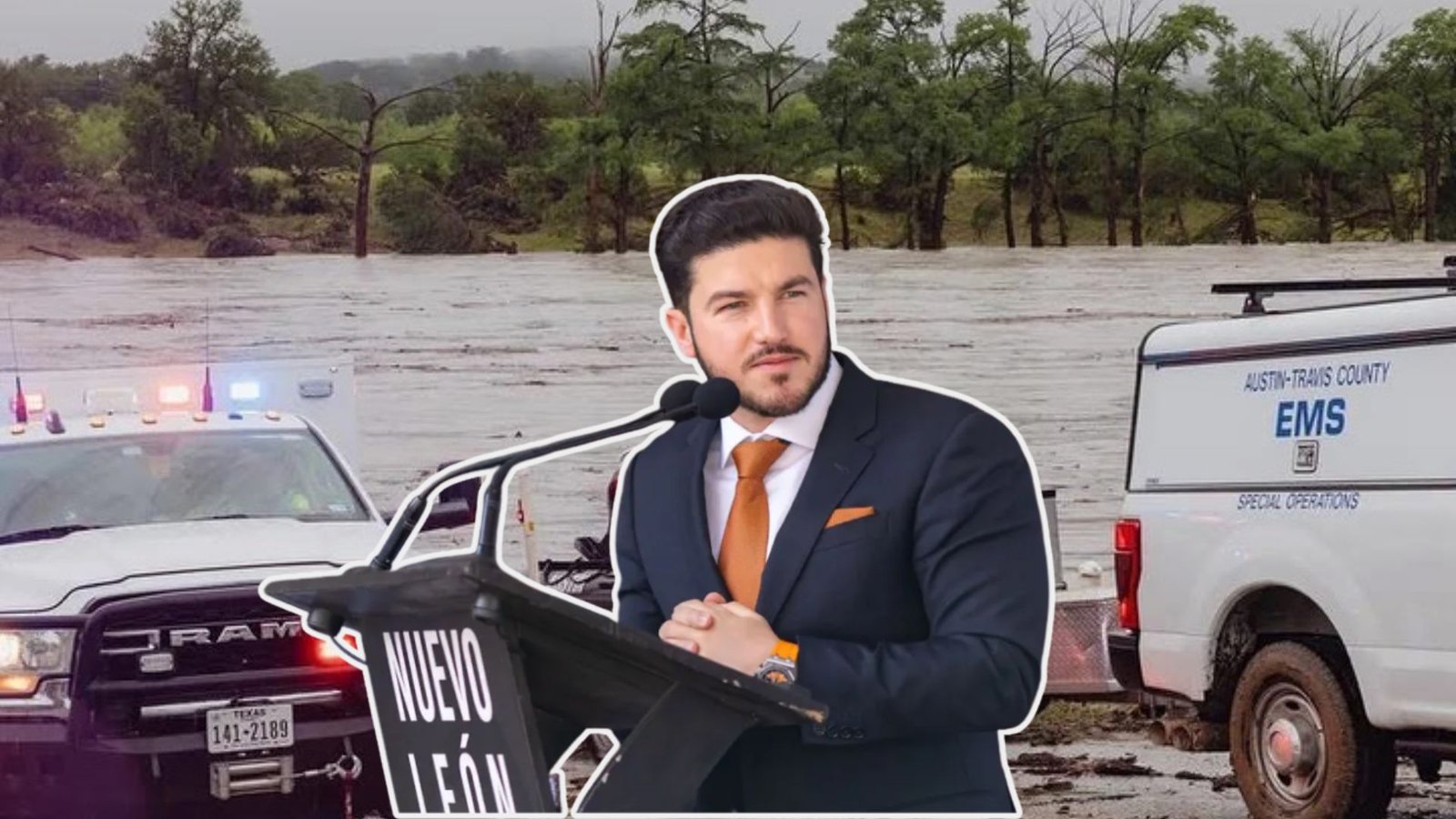 Enviará Samuel García grupo de rescate a Texas ante graves inundaciones