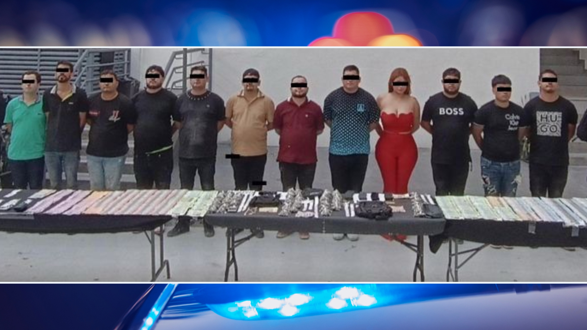 Cae líder criminal y 11 cómplices en operativo en Santiago