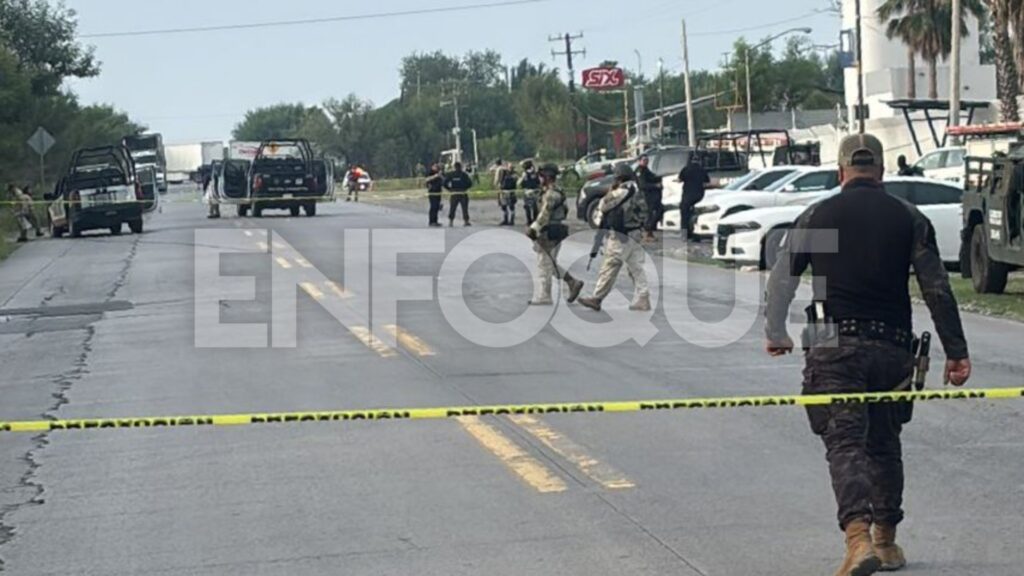Cuatro delincuentes abatidos tras enfrentamiento armado en Cadereyta