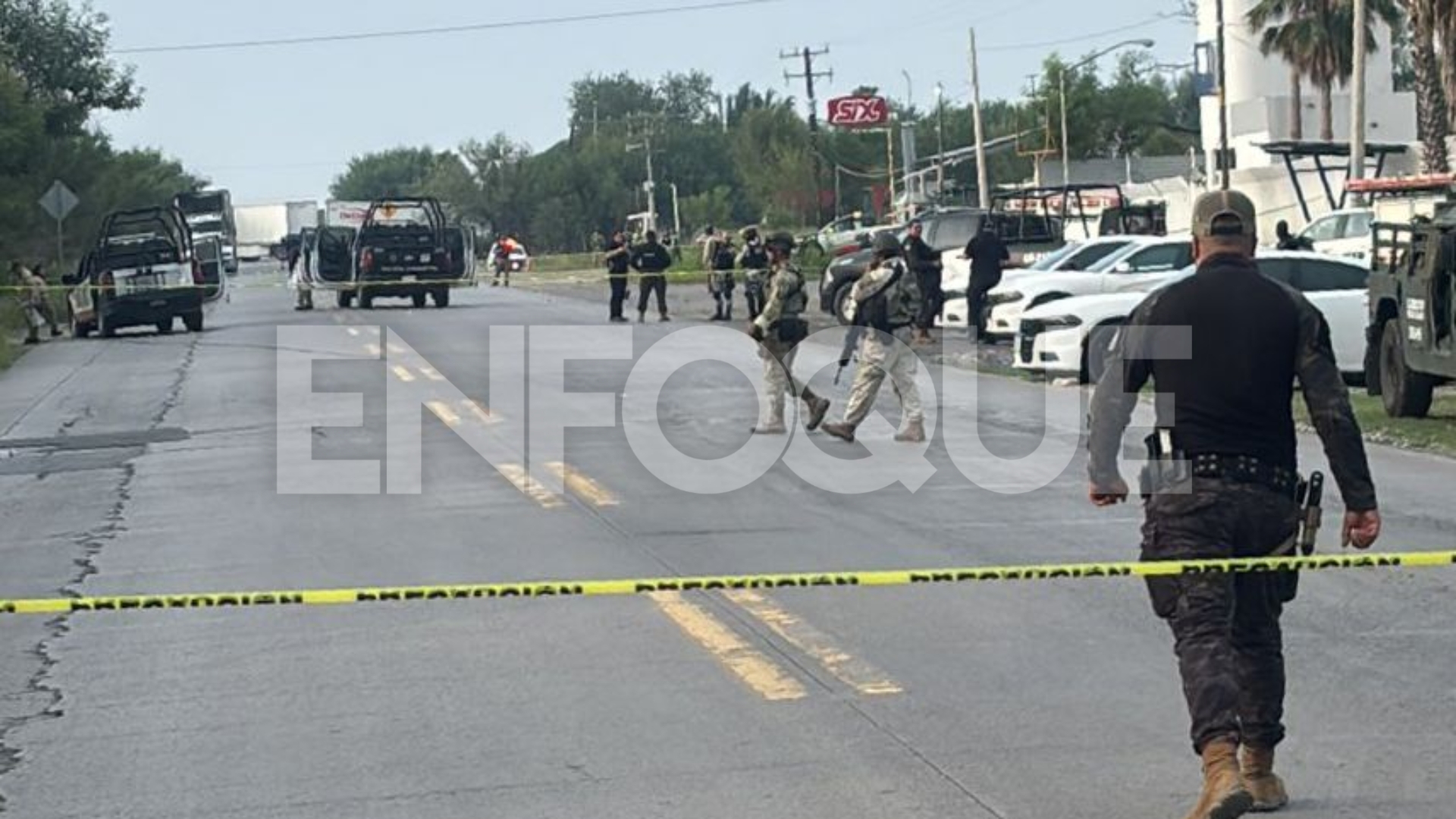 Cuatro delincuentes abatidos tras enfrentamiento armado en Cadereyta