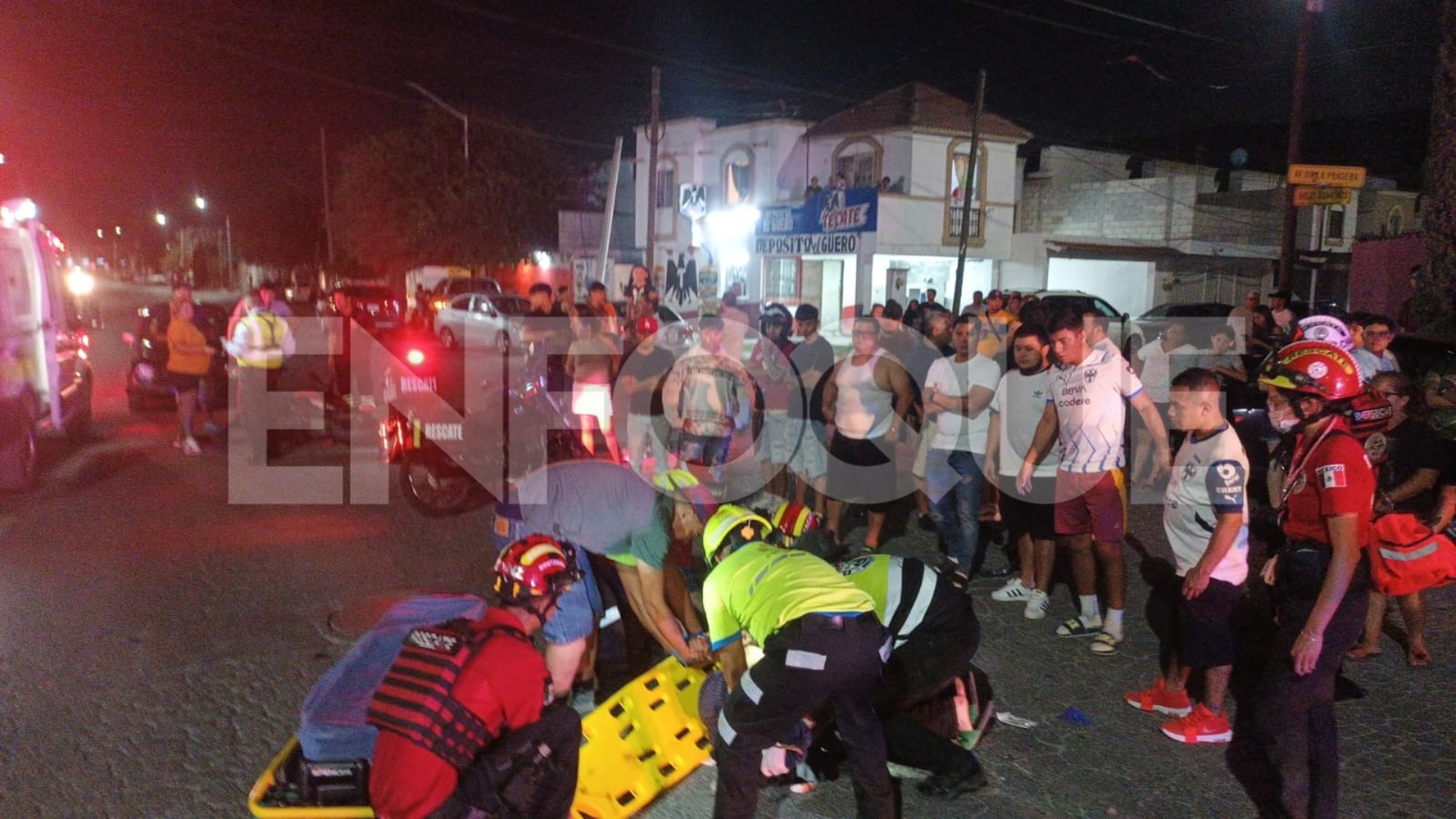 Choca motociclista en Cumbres San Agustín