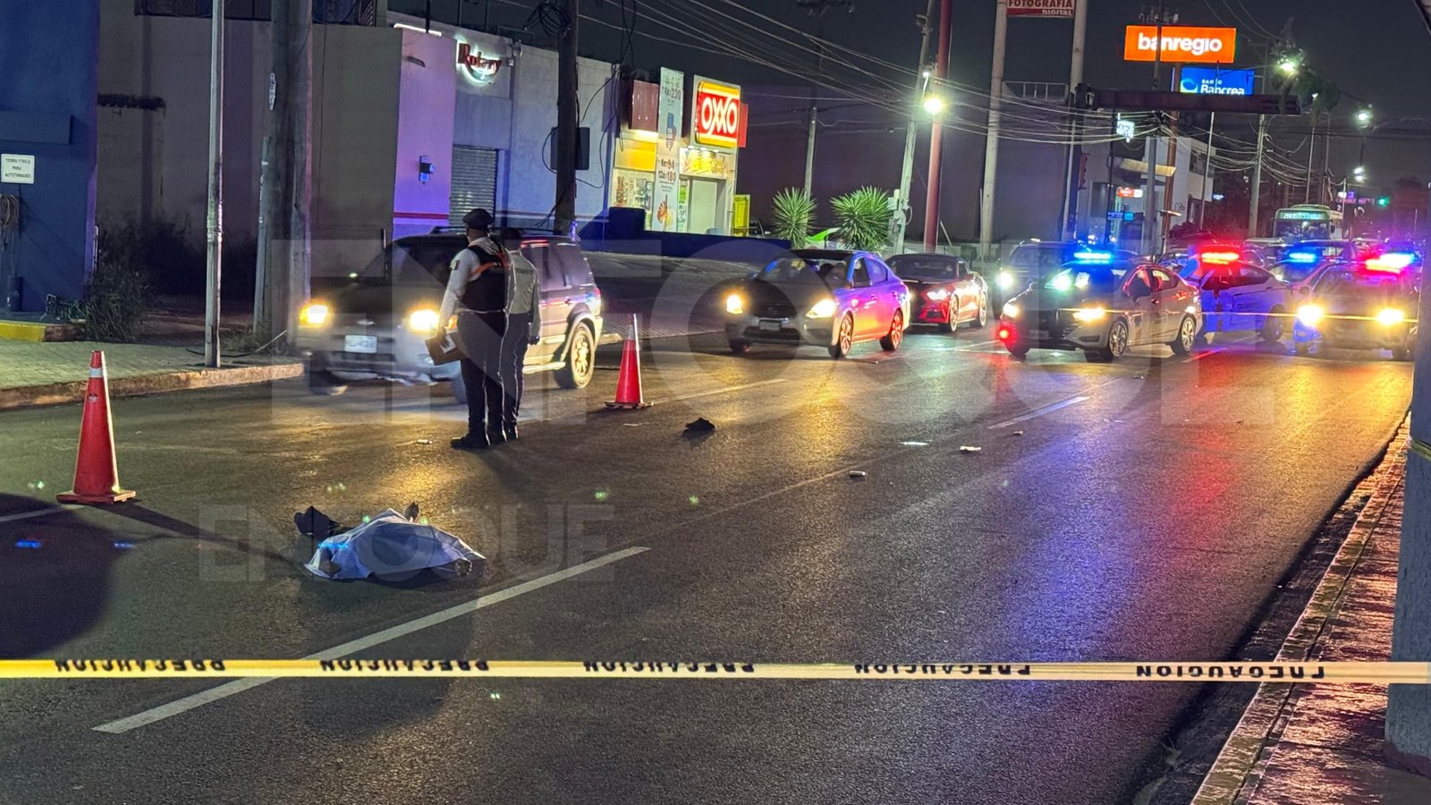 Hombre muere atropellado en Guadalupe; conductor huyó del lugar