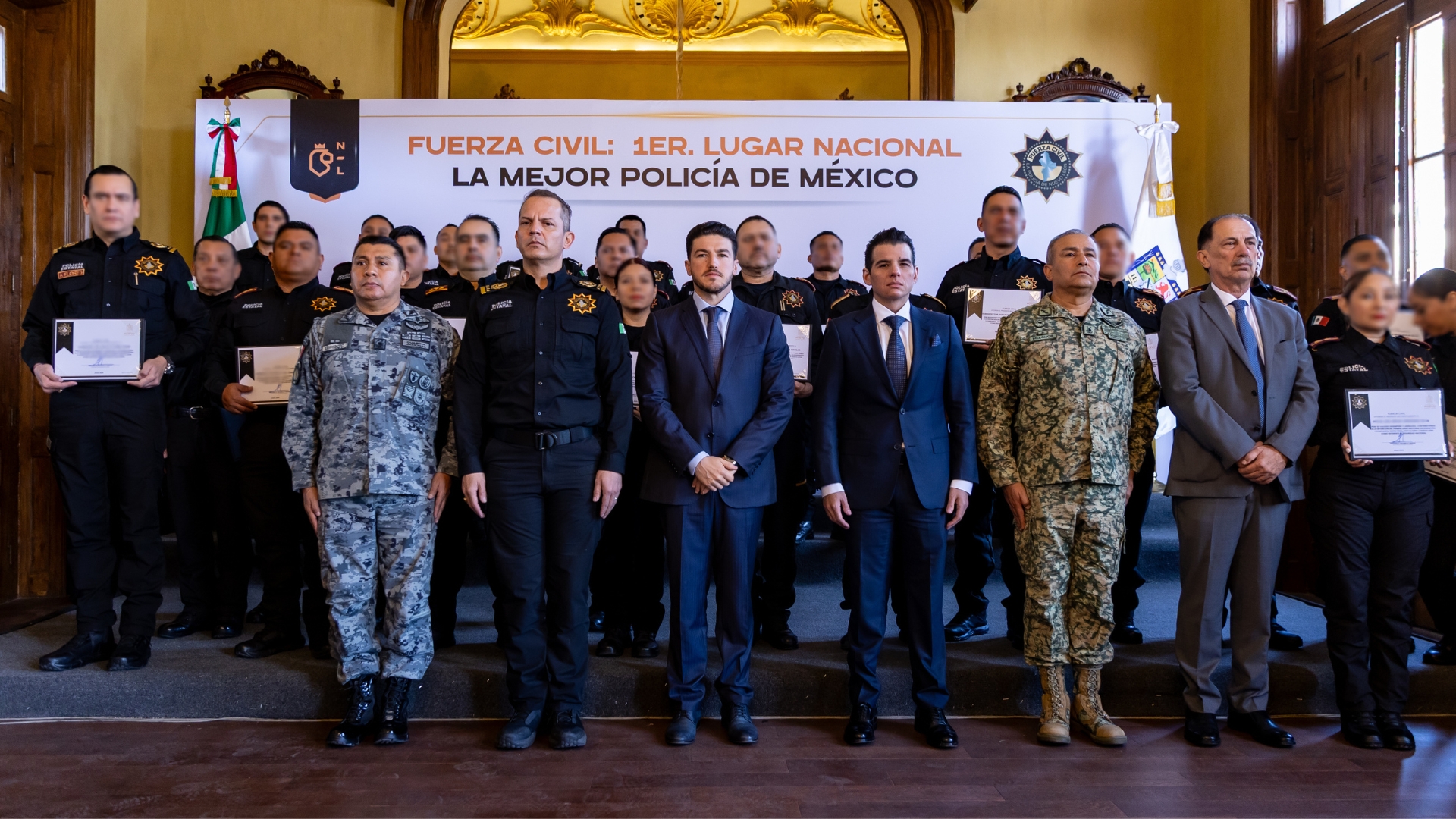 Reconoce INEGI a FC como la mejor policía estatal de México