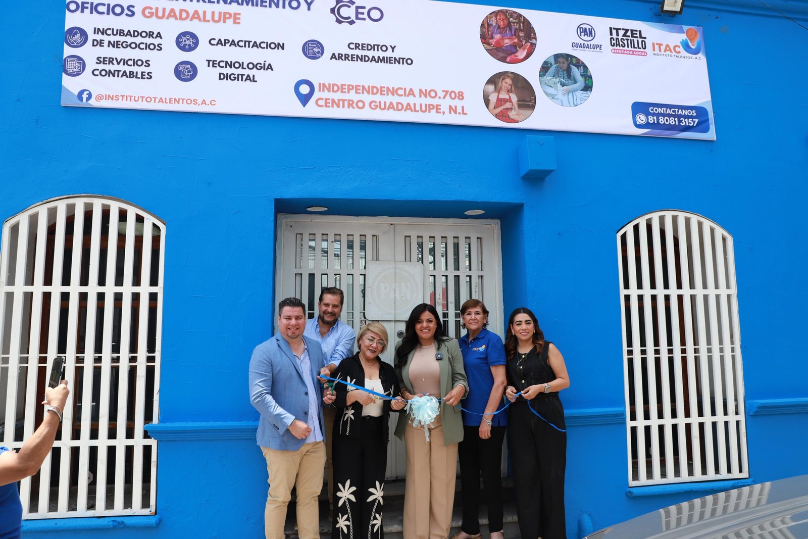 Inauguran Centro de Entrenamiento y Oficios en Guadalupe