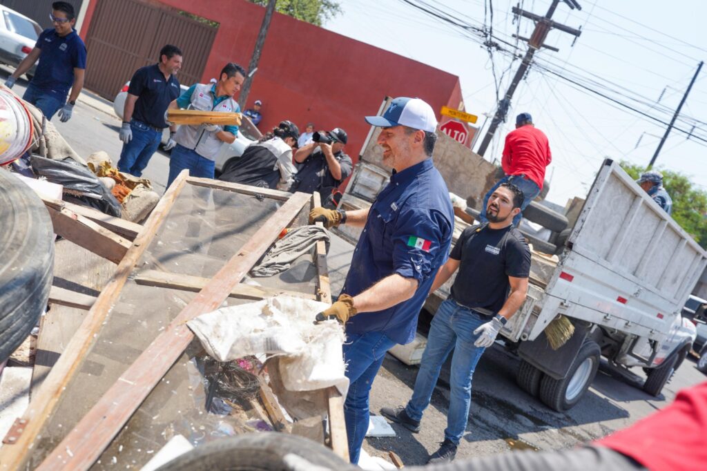 Lleva Monterrey operativo integral y jornada de descacharrización