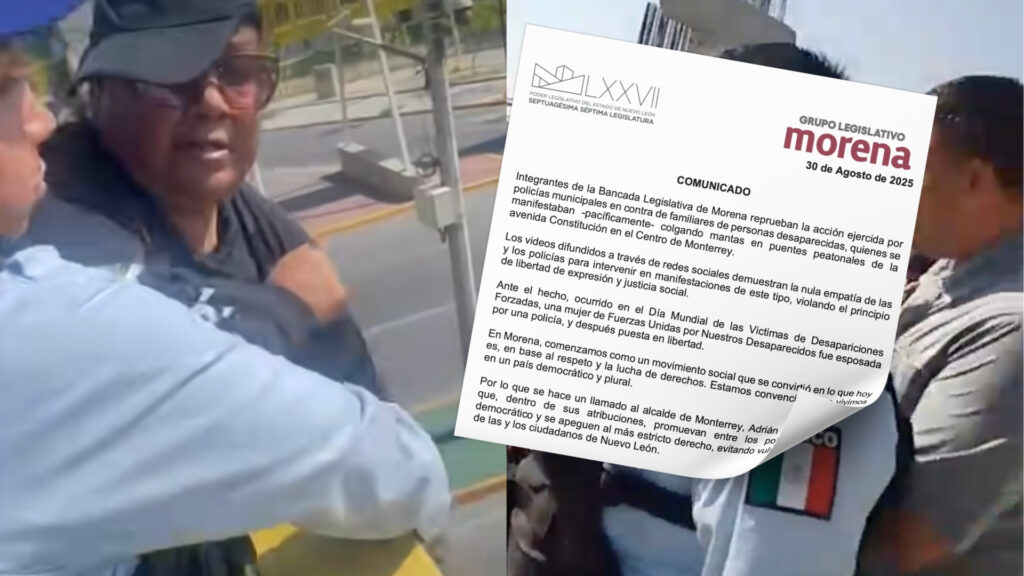 Condena Morena represión a madres buscadoras en NL