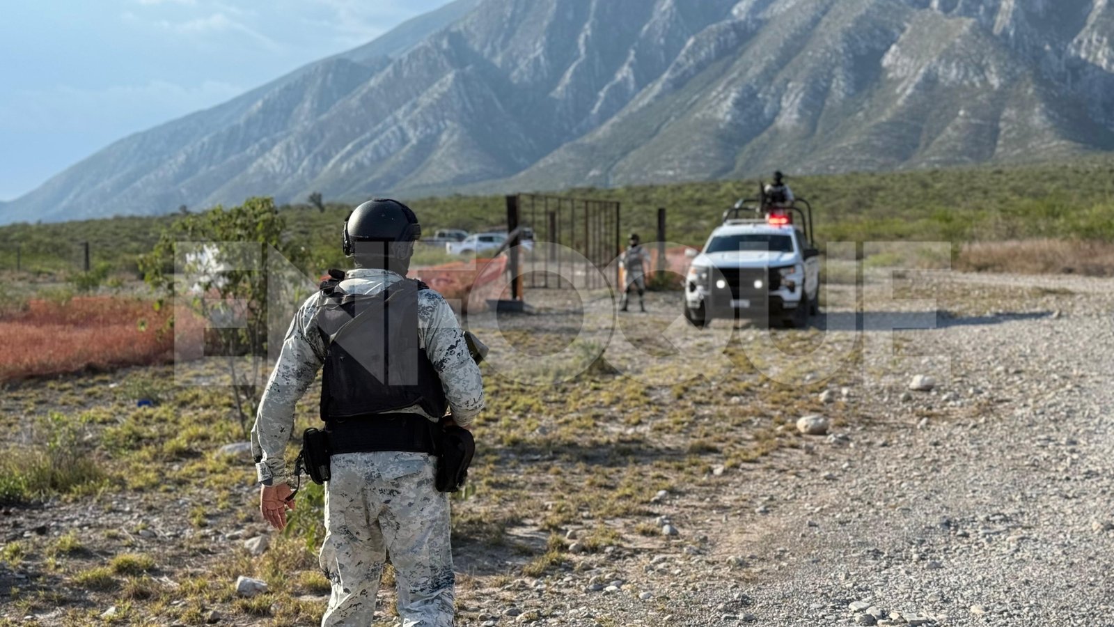 Hallan restos humanos dentro de bolsas en García