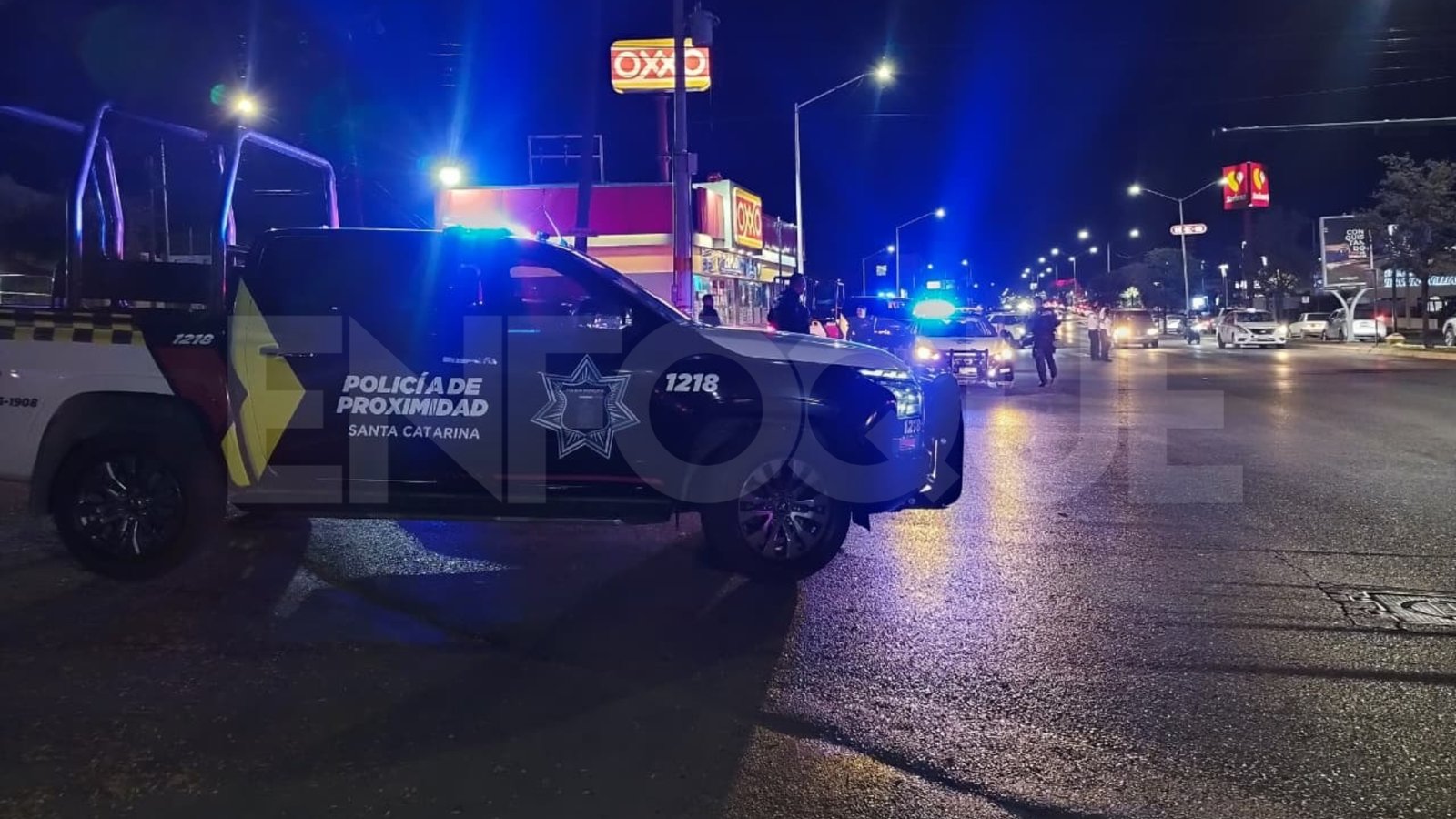 Atacan a balazos a hombre en Santa Catarina