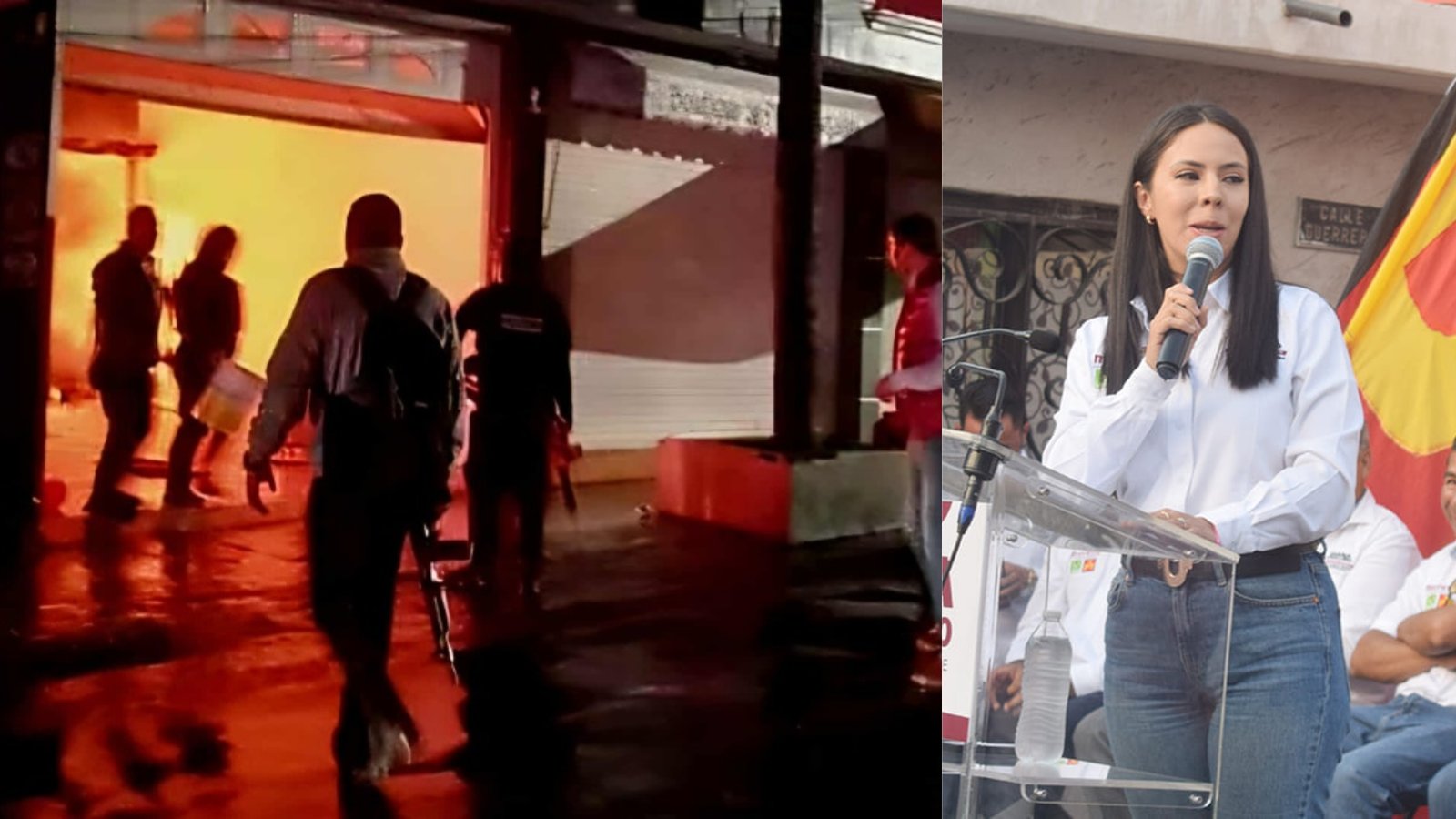 Atacan y queman casa de la alcaldesa de Queréndaro, Michoacán