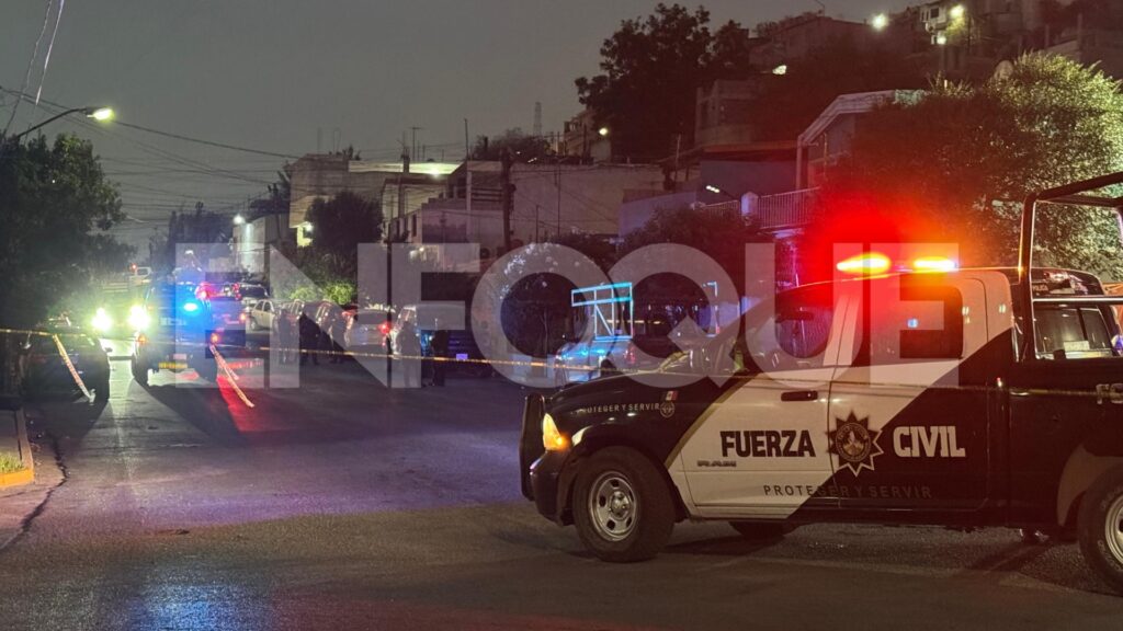 Atacan a balazos a elementos de Fuerza Civil en Monterrey