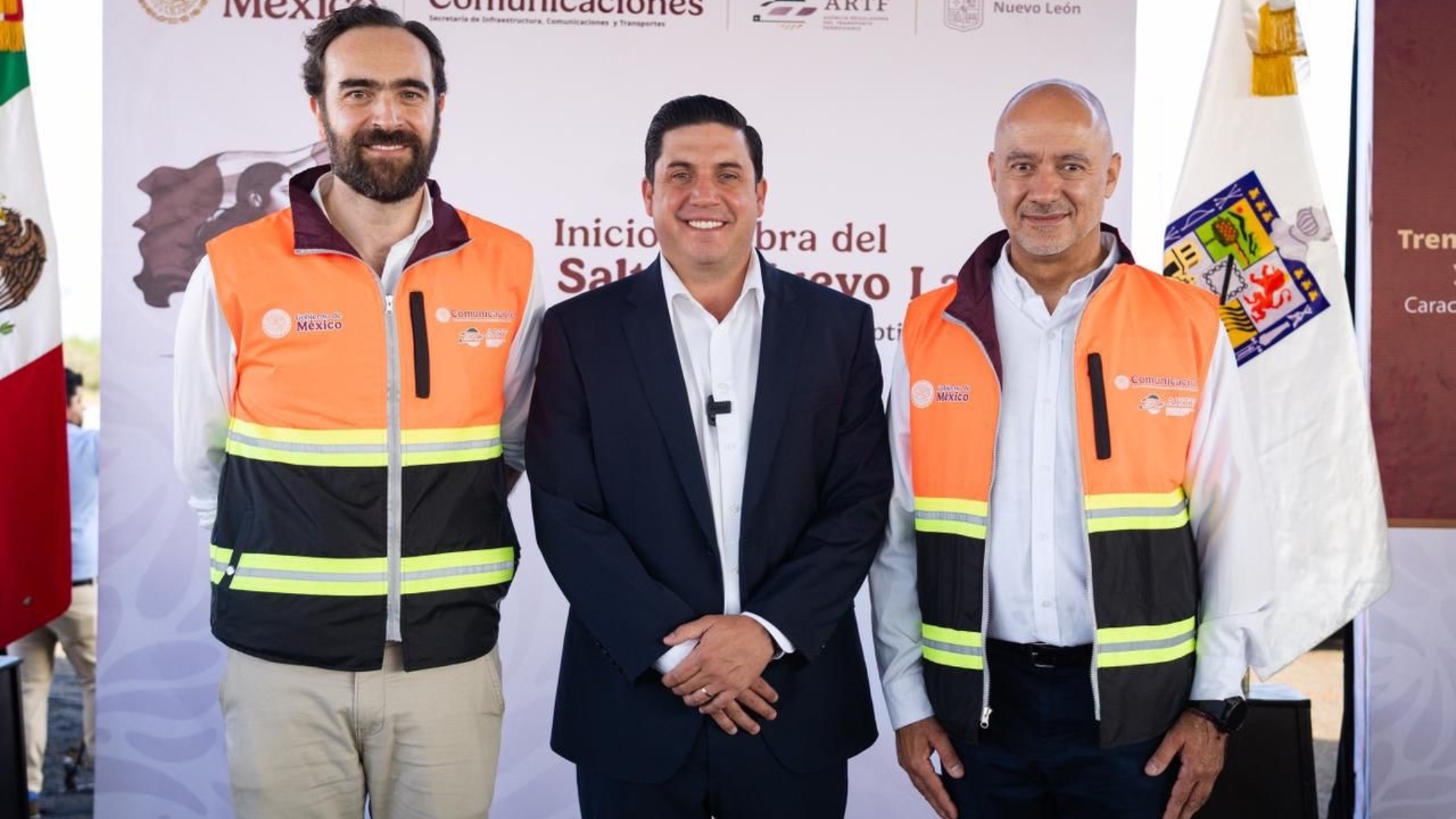 Arranca construcción del Tren de Pasajeros del Norte en Nuevo León