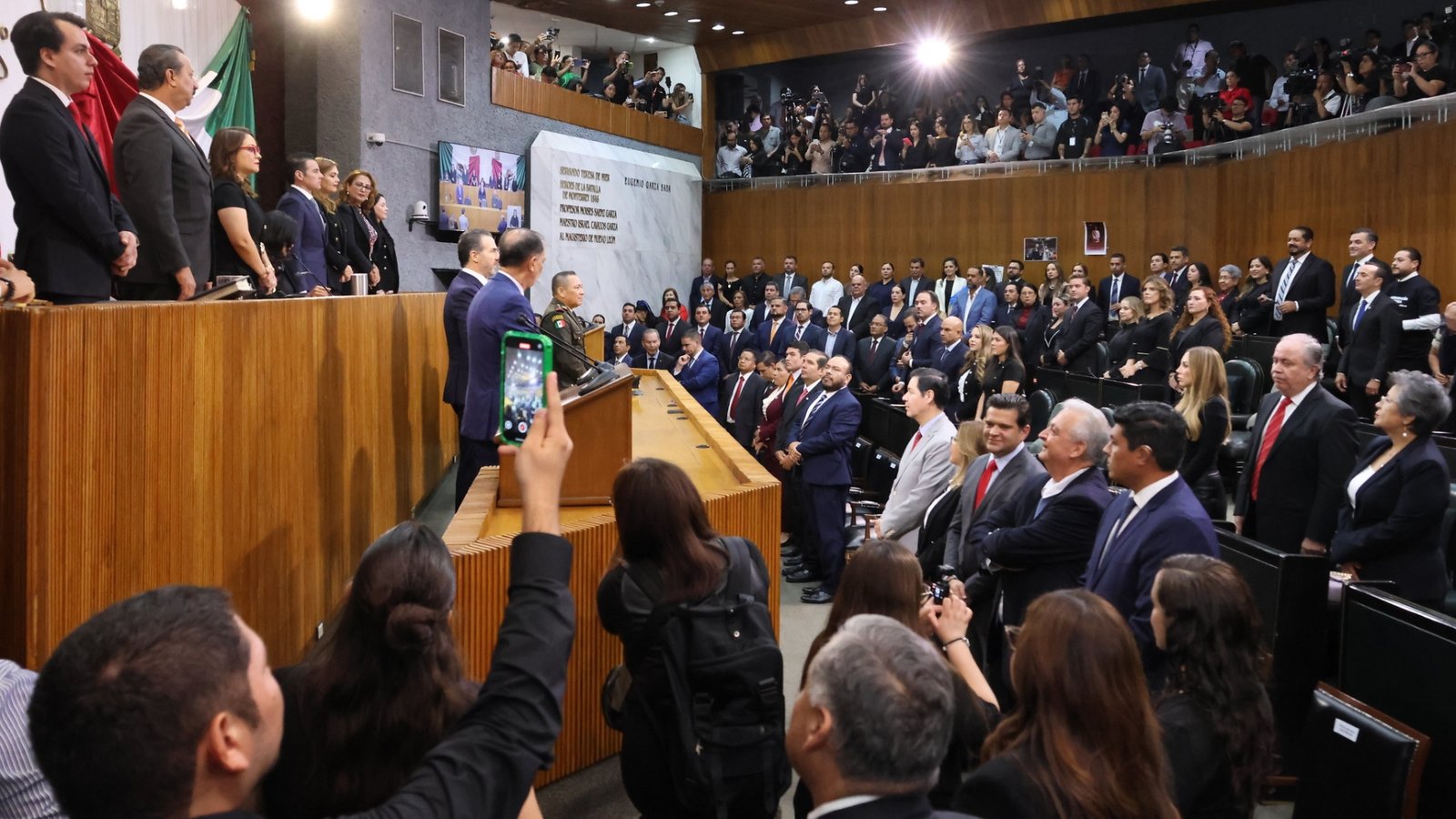 Inicia Congreso Nuevo León periodo de sesiones