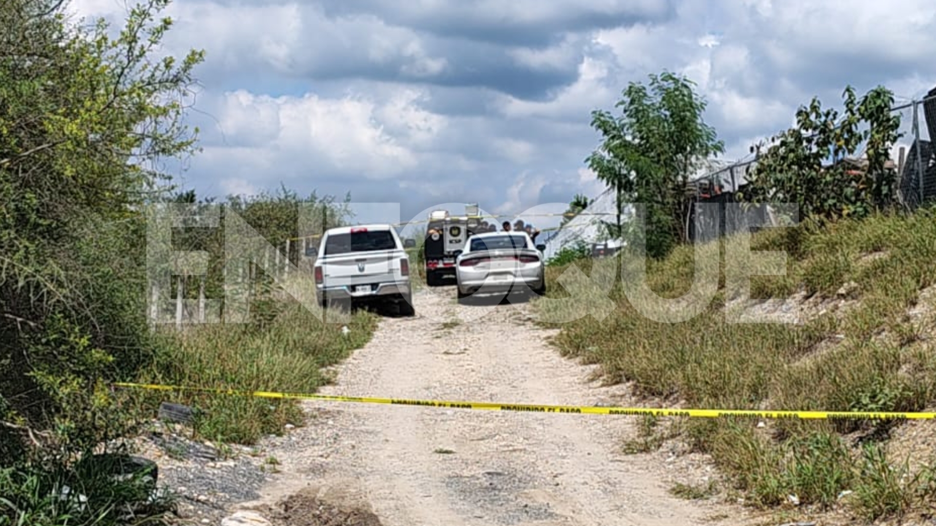 Hallan a hombre calcinado en Pesquería
