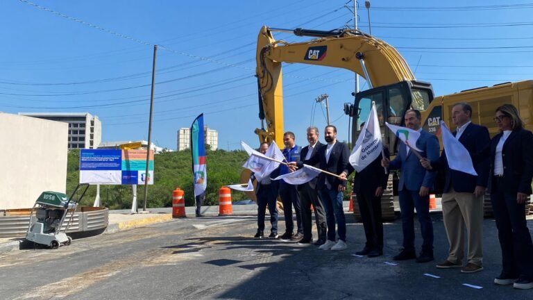 Arranca construcción de la interconexión vial Lázaro Cárdenas–Gómez Morín–Morones Prieto