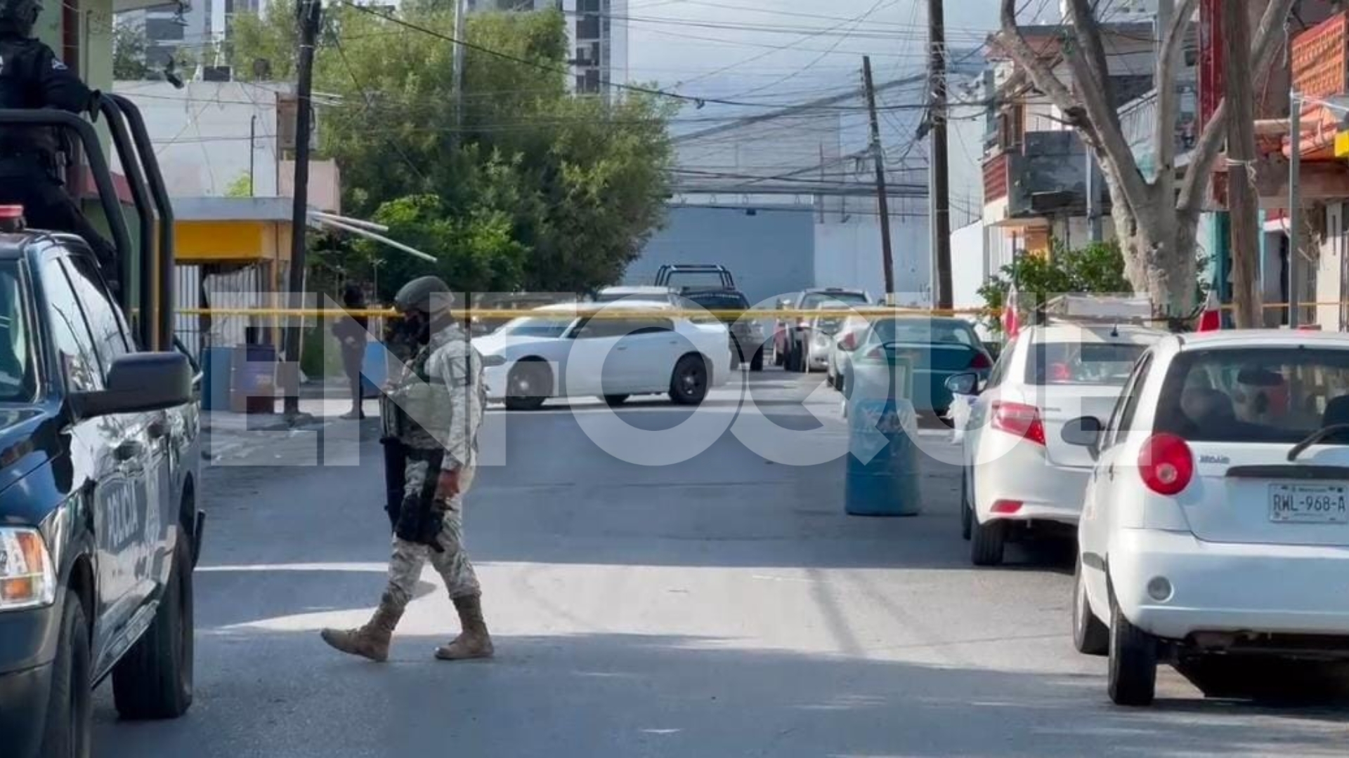 Catean domicilio en la Colonia Obrerista de Monterrey