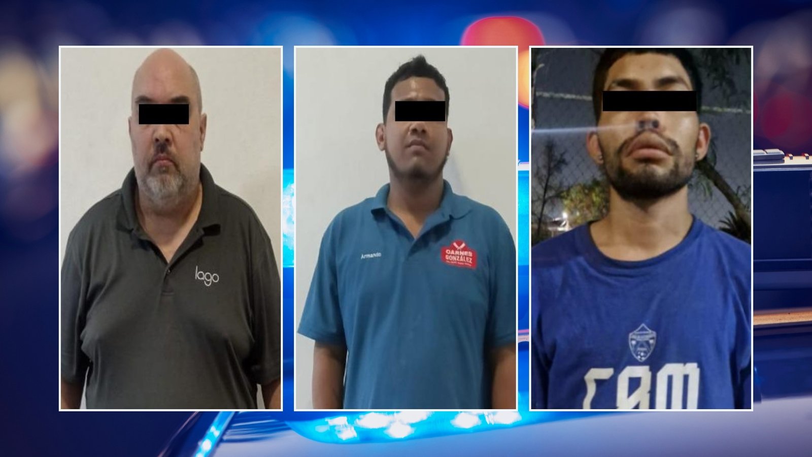 Detienen a tres personas buscadas en Santa Catarina