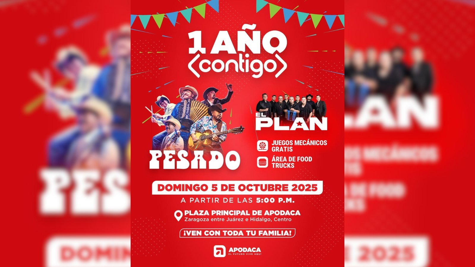 Celebrará César Garza Arredondo primer informe de Gobierno en Apodaca