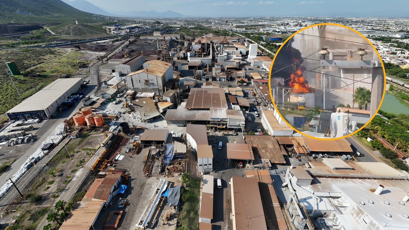 Explosión en planta de Zinc Nacional en San Nicolás