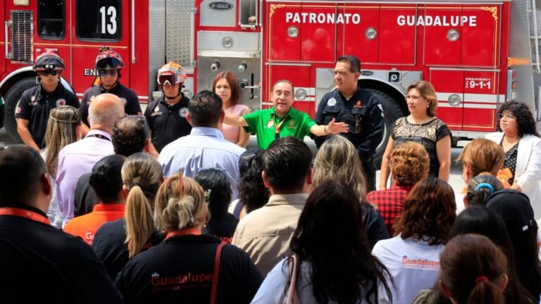 Conmemora Guadalupe el Día Nacional de Protección Civil con simulacro