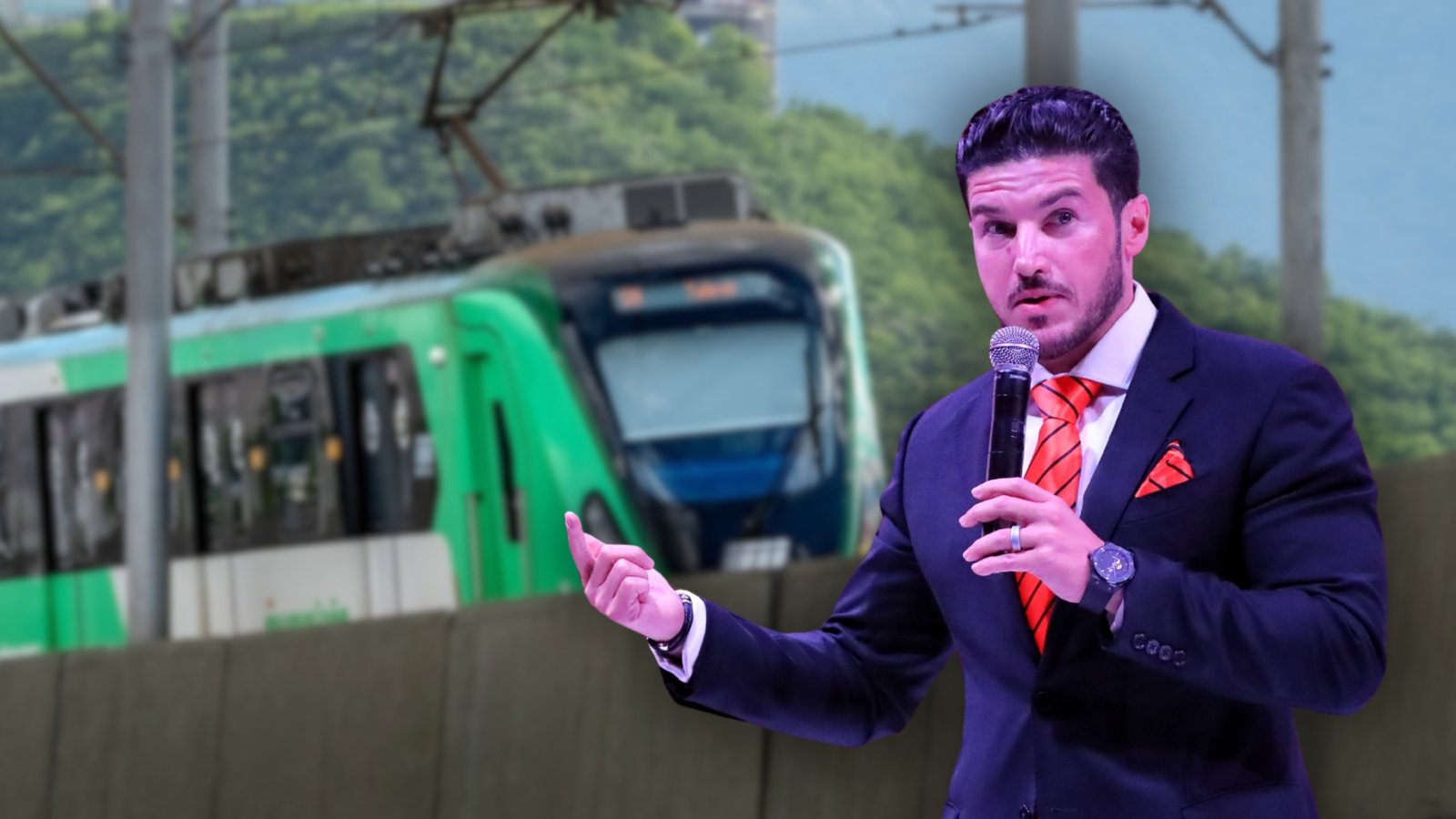 Anuncia Samuel ampliación de la Línea 1 hacia Juárez y Cadereyta