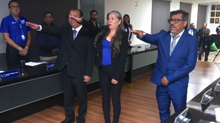 Desgina San Nicolás a tres nuevos jueces cívicos por Sistema de Justicia Vial