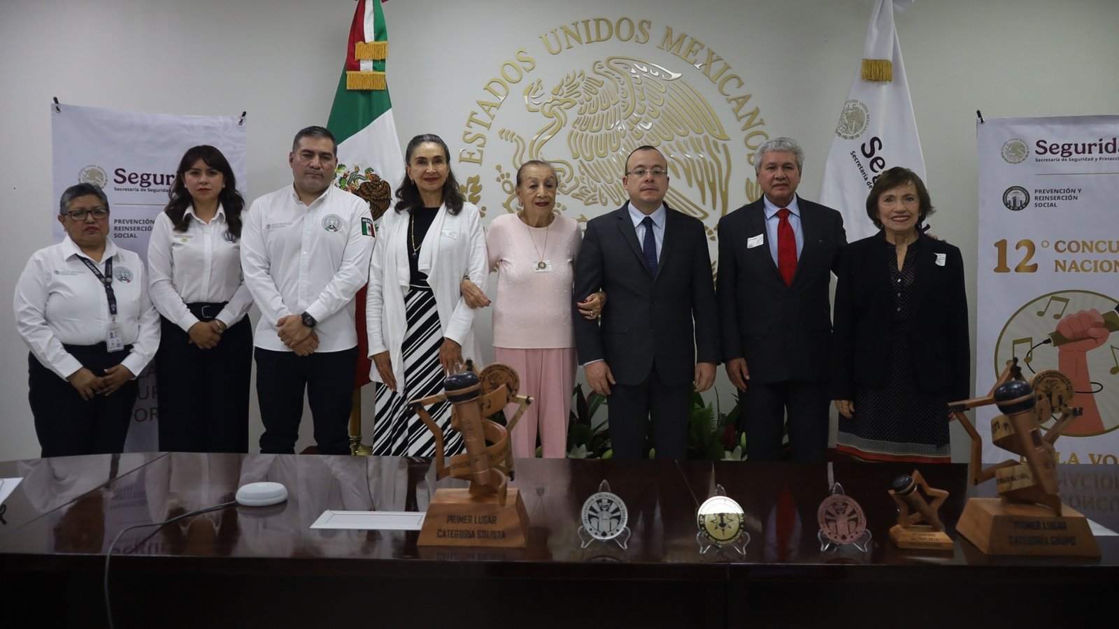 Premian a ganadores del 12º Concurso Nacional “La Voz Penitenciaria”