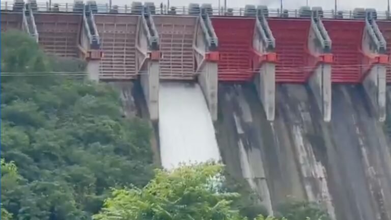 Realiza Conagua sexto desfogue controlado de la Presa La Boca