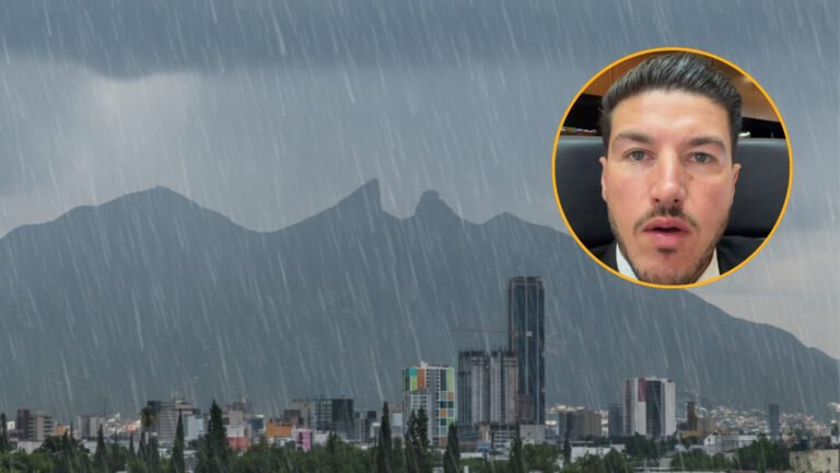 Pide Samuel evitar salir por fuertes lluvias en Nuevo León